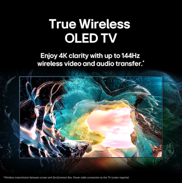 LG True Wireless TV 65 inch LG OLED evo AI M5 with 4K 144Hz Video & Audio Transfer, OLED65M5PSA