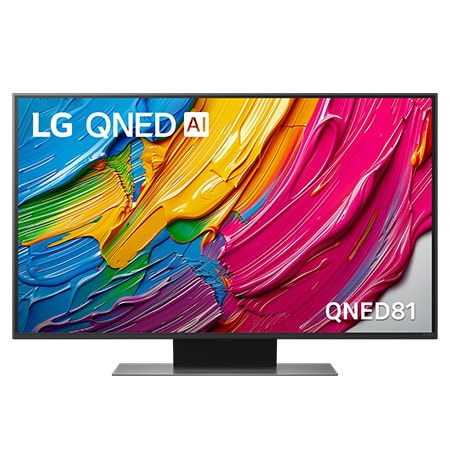 43 inch LG QNED AI QNED81 4K Smart TV 2025 - 43QNED81ASA | LG Australia