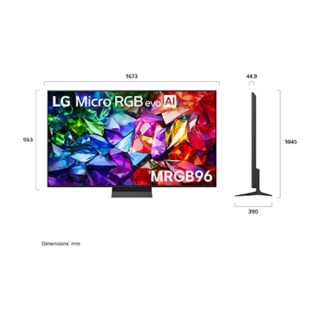 2026 CES Innovation Awards Honoree badge in the Imaging category for the MRGB95 100-inch display