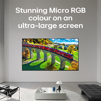 2026 CES Innovation Awards Honouree badge in the Imaging category for the MRGB95 100-inch display