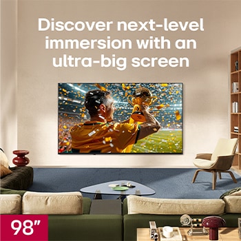 LG NANO 4K UHD AI NU85 with Nano Detail Enhancer shows a feather image, powered by the alpha AI Processor that detects fine textures to enhance contrast and depth and deliver a clearer, more three-dimensional 4K picture.