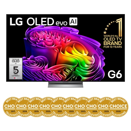 LG 77" OLED evo AI G6 4K Smart TV $5995 ($7499) + more up to 25% off LG October Sale