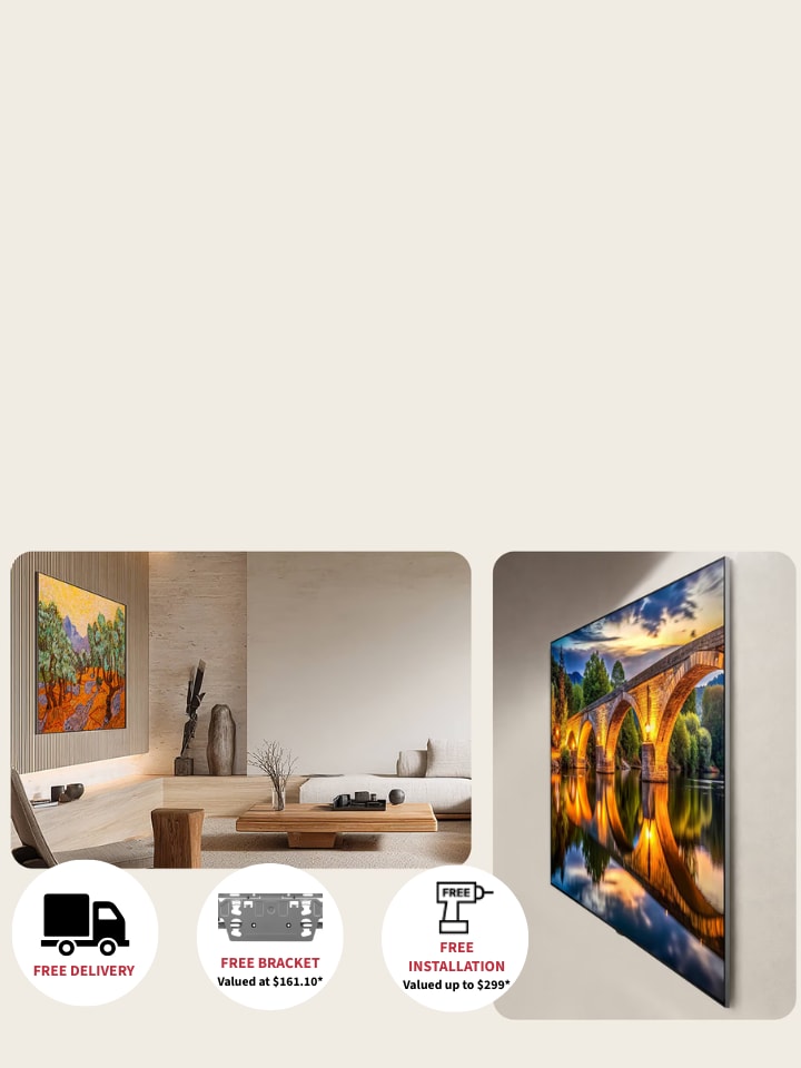 Free Wall Mount Bracket & Wall Mount Installation