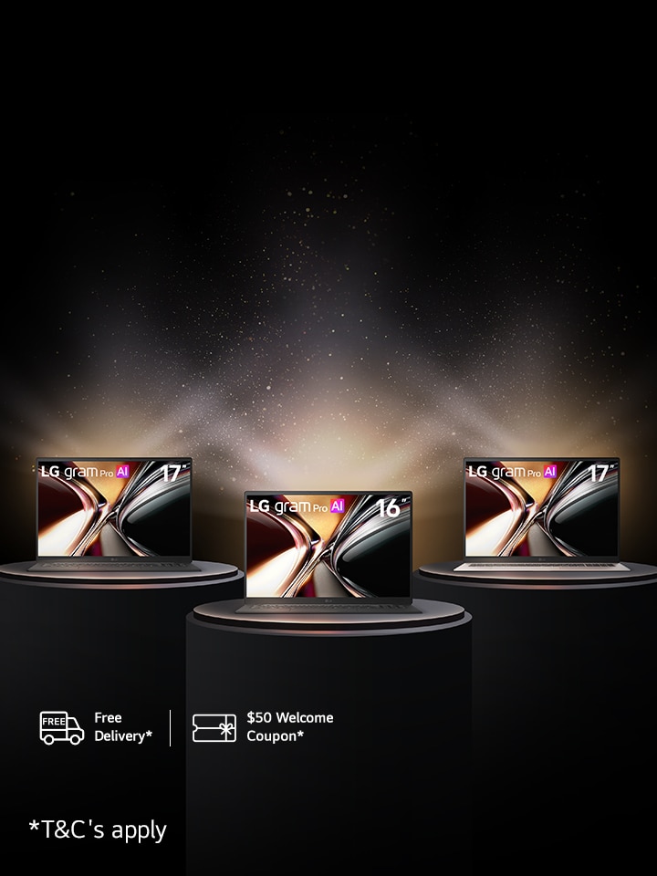 LG New gram laptops