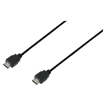 Front view of LG Monitor HDMI to HDMII 2.0  Cable (1.5m, Black) EAD65185201