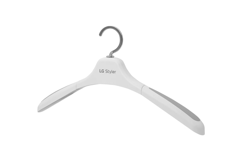 Front view of LG Clothes Styler™ Adjustable Shoulder Hanger AGF79600813
