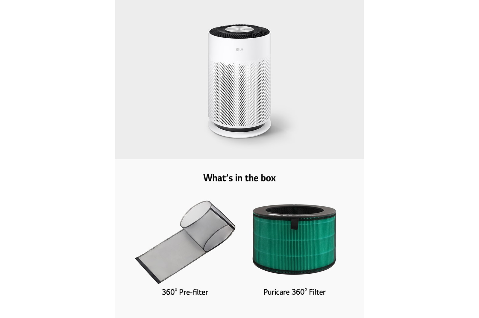 LG PuriCare™ 360° Hit Air Purifier, AS60GHWG0