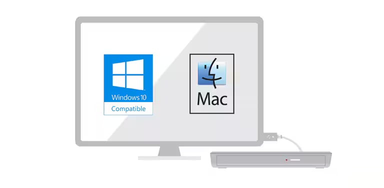 Win 10 & MAC OS Compatible<br>1