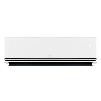 Modern living room with LG air conditioner on the wall