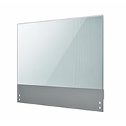 LG Transparent OLED Touch Signage, -45 degree side view, 30EW5TP-A