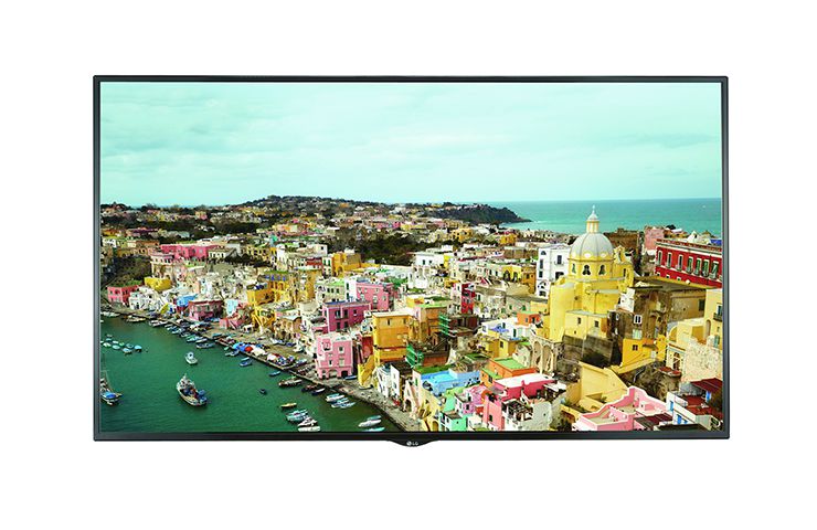 Front view of LG Digital Signage UH5B Series 55UH5B