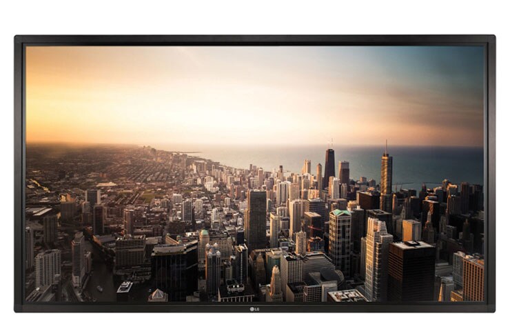Front view of ULTRA HD LARGE MULTI-TOUCH DISPLAY 84TR3B 84TR3B