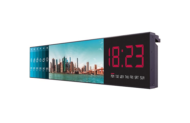 Front view of Ultra Stretch Signage 86BH5C 86BH5C