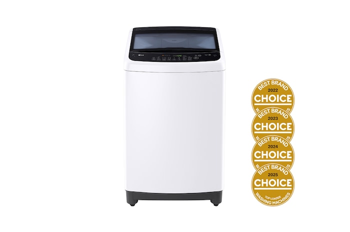 Front view of 7.5kg Top Load Washer - Smart Inverter, WTG7520