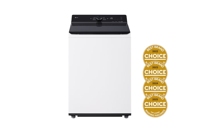 front view of 27kg Top Load Washing Machine Black Steel - AI DD™, 6 Motion™, TurboWash3D™WTX9-14W.AGWREAP