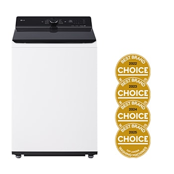 front view of 27kg Top Load Washing Machine Black Steel - AI DD™, 6 Motion™, TurboWash3D™WTX9-14W.AGWREAP