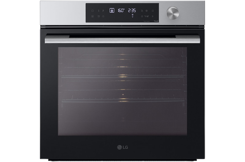 Front view of 76L InstaView Series 7 Pyro Oven – Stainless, BO607G1S4