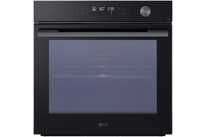 Front view of 76L InstaView Series 5 Oven – Glass, BO605G1GL5