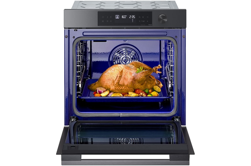 Front view door with food