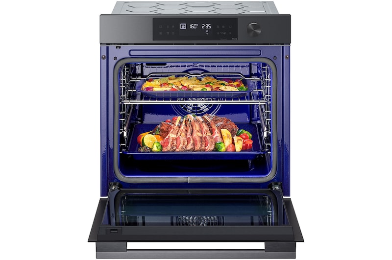 Front view door with food