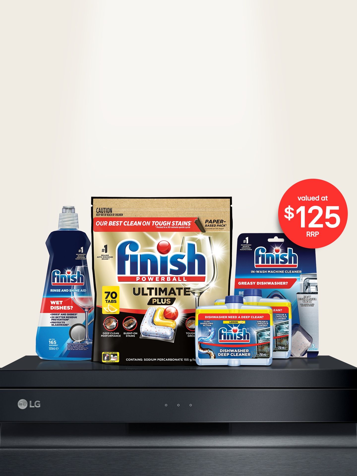 finish dishwashing tablets image