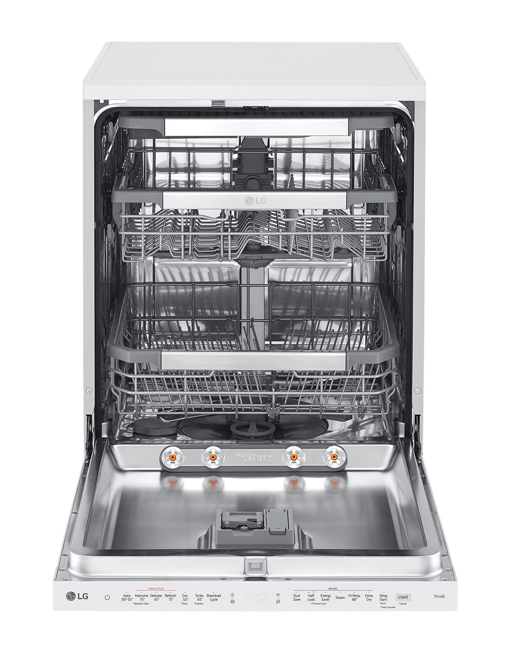 15 Place QuadWash® Dishwasher Matte White Freestanding XD3A25MW LG AU