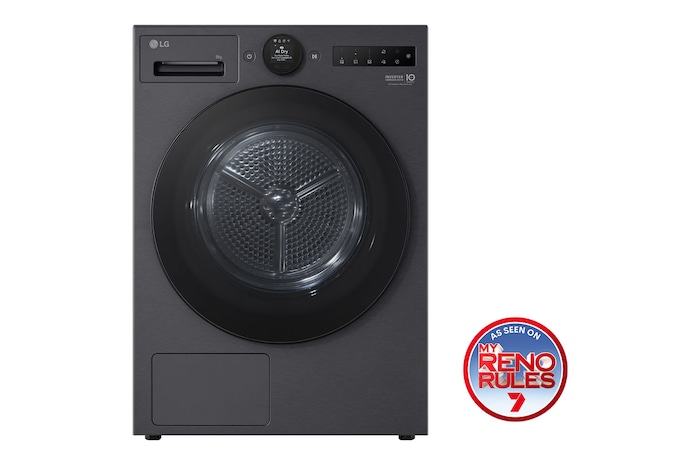 Front image of dryer model