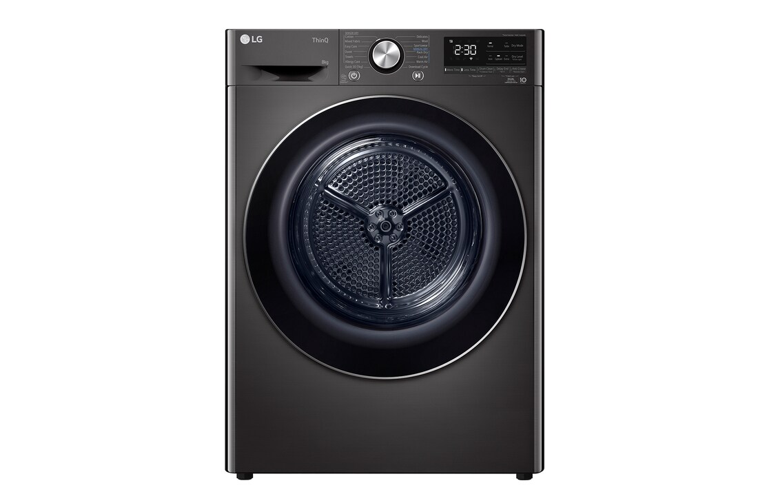 LG 8kg Series 9 Heat Pump Dryer - 9 Star, DVH9-08B