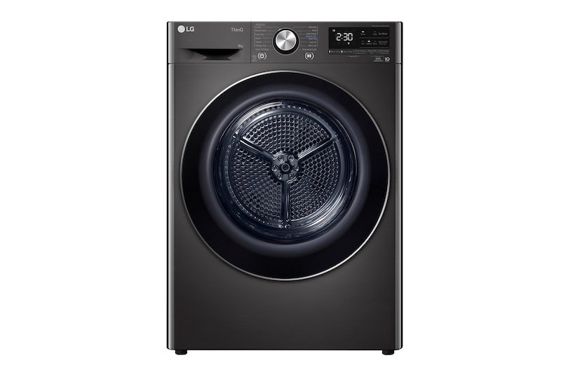 LG 8kg Series 9 Heat Pump Dryer - 9 Star, DVH9-08B