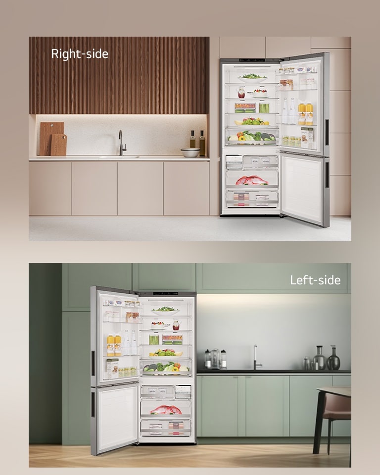 Adjust your fridge & freezer door not your kitchen​