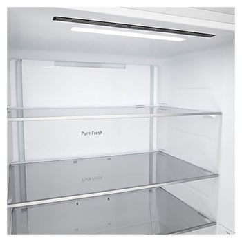 Upper view of LG fridge freezer (GB-B400PS)