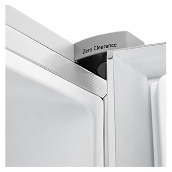 LG 436L Bottom Mount Fridge - Matte White, GB-B400MW
