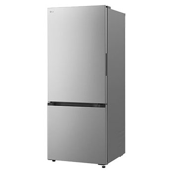 LG fridge freezer (GB-B400PS) front view showing DoorCooling+™ vent