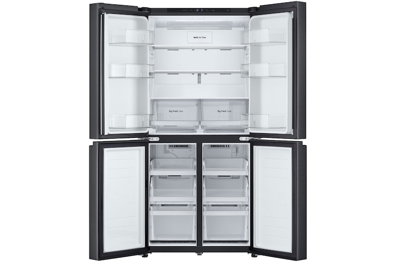 front open without food