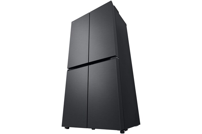 LG 530L Slim French Door Fridge - Matte Black, GF-B505MBL