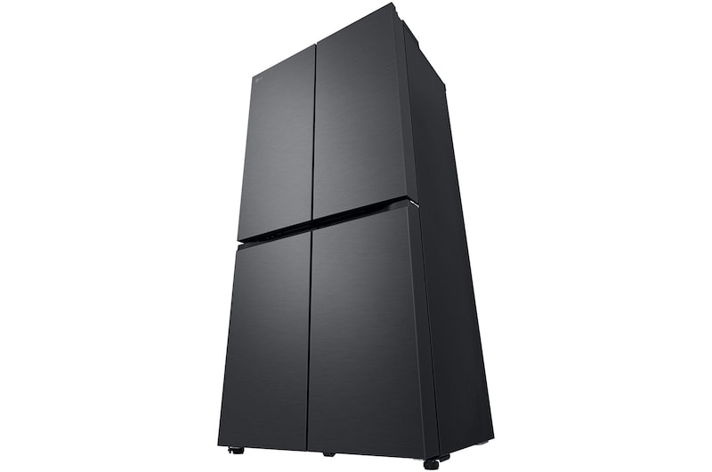 LG 530L Slim French Door Fridge - Matte Black, GF-B505MBL