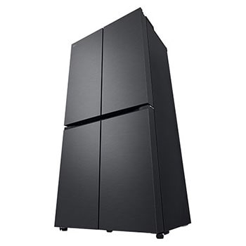 LG 530L Slim French Door Fridge - Matte Black, GF-B505MBL