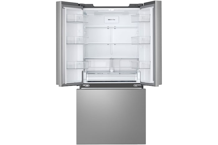 Front door open without food