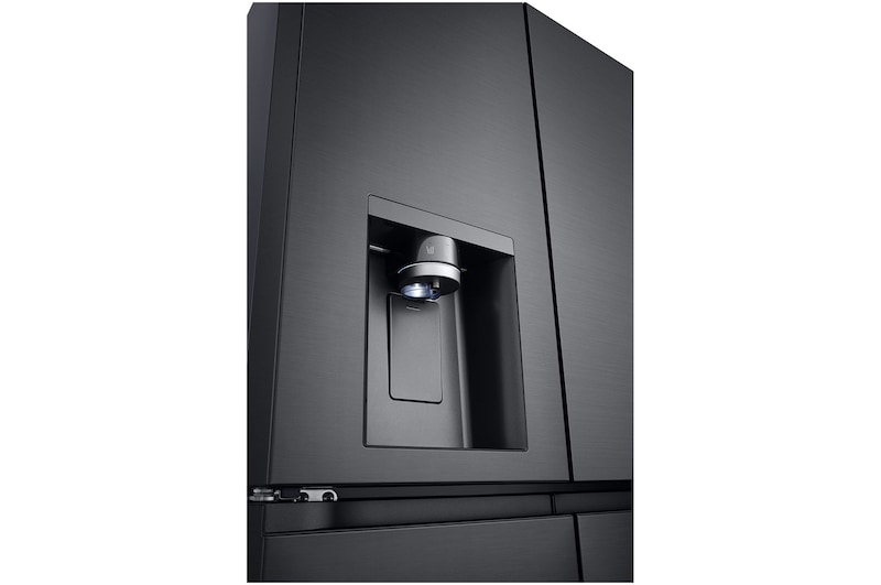 LG 506L Slim French Door Fridge - Plumbed, GF-L500MBL