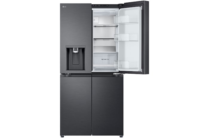 LG 506L Slim French Door Fridge - Plumbed, GF-L500MBL