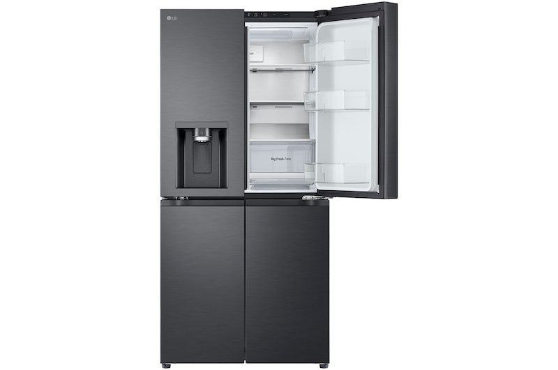 LG 506L Slim French Door Fridge - Plumbed, GF-L500MBL