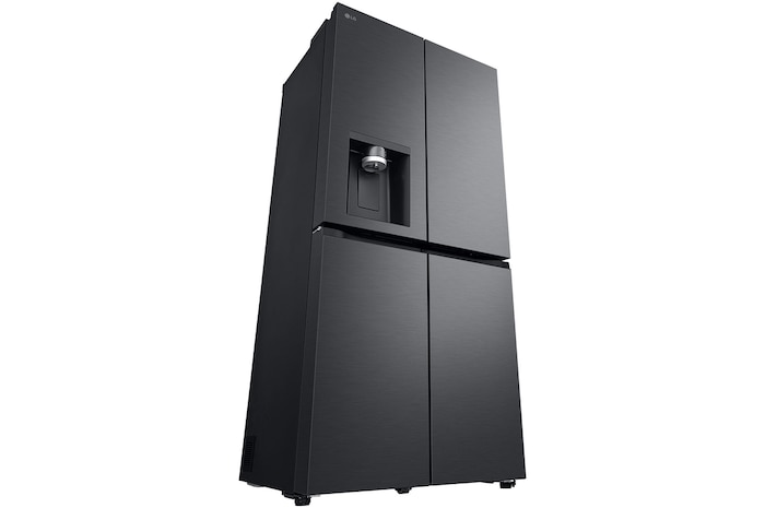 LG 506L Slim French Door Fridge - Plumbed, GF-L500MBL