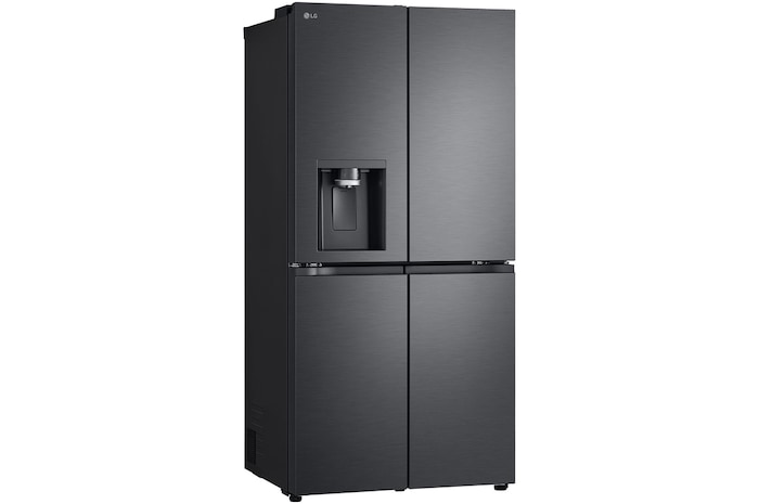 LG 506L Slim French Door Fridge - Plumbed, GF-L500MBL