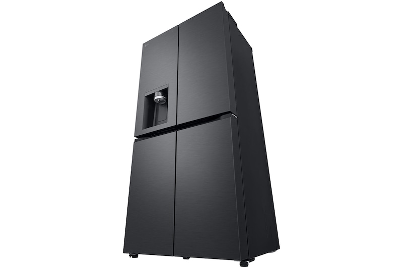 LG 506L Slim French Door Fridge - Plumbed, GF-L500MBL