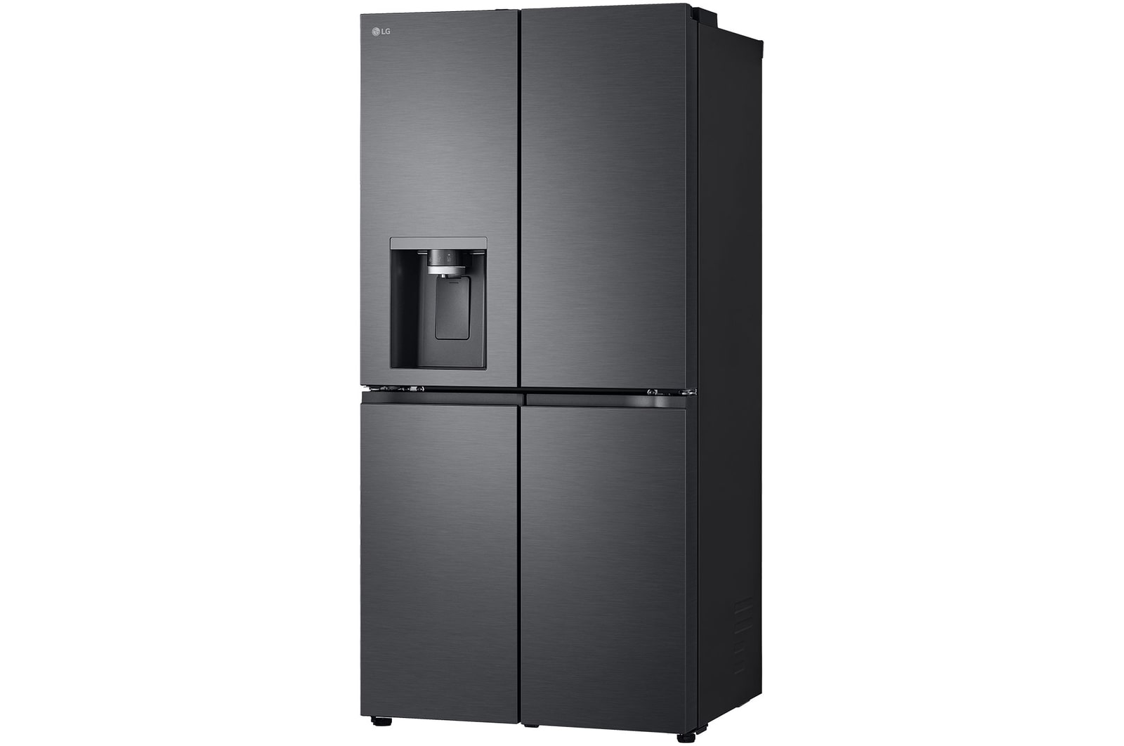 LG 506L Slim French Door Fridge - Plumbed, GF-L500MBL