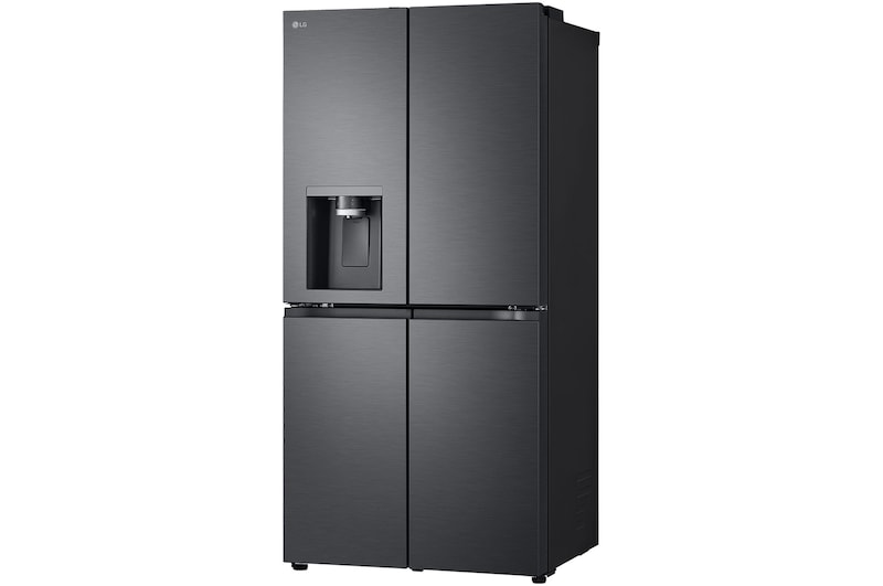 LG 506L Slim French Door Fridge - Plumbed, GF-L500MBL