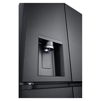 LG 506L Slim French Door Fridge - Plumbed, GF-L500MBL