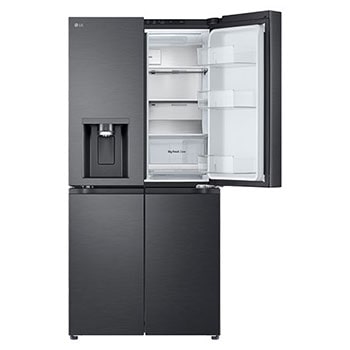LG 506L Slim French Door Fridge - Plumbed, GF-L500MBL