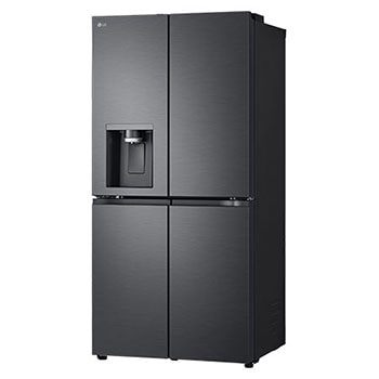 LG 506L Slim French Door Fridge - Plumbed, GF-L500MBL