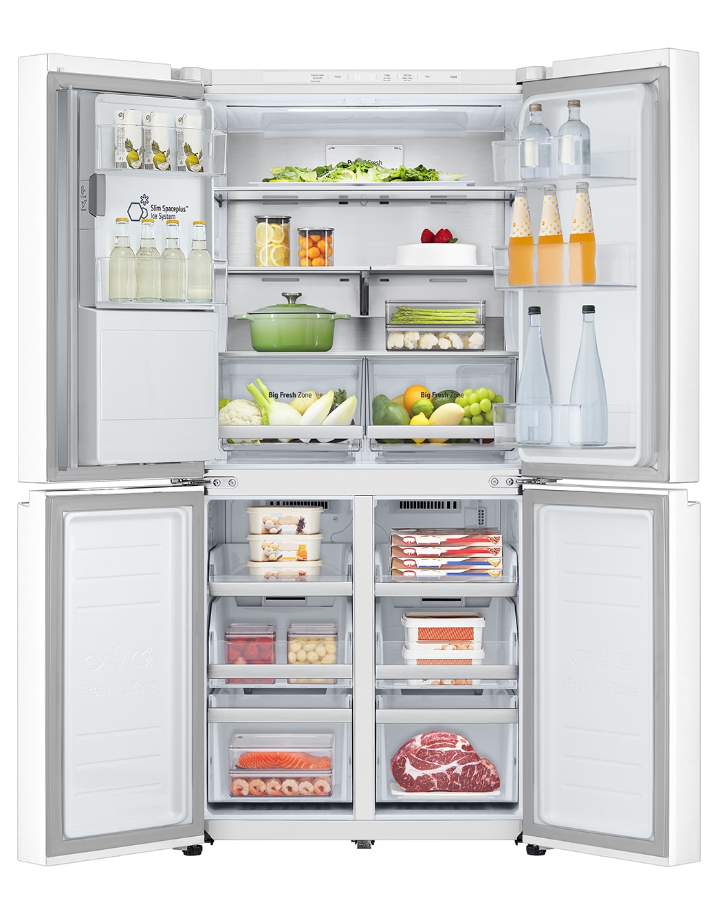 506L Slim French Door Fridge Plumbed GF L500MWH LG Australia 506l-slim-french-door-fridge-plumbed-gf-l500mwh-lg-australia